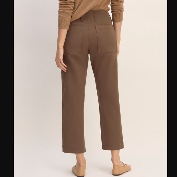 Everlane The Bi-Stretch Utility Pant - 4 (fit like a 6)- Cocoa - Picture 3 of 5